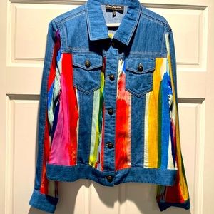 Claire Desiardins large jacket multicolored